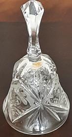 🔔Vintage: Kristallen geslepen tafelbel met zwanen🏷️€15,-, Antiek en Kunst, Antiek | Glas en Kristal, Ophalen of Verzenden