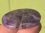 Amethist Duimsteen zorgensteen piekersteen mineralen, Verzamelen, Mineralen en Fossielen, Ophalen of Verzenden, Mineraal