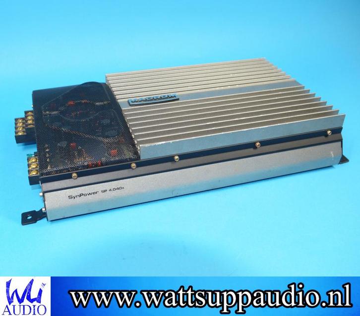 Macrom SynPower SP4.040X 4 kanaals versterker, Auto diversen, Autospeakers, Gebruikt, Ophalen of Verzenden