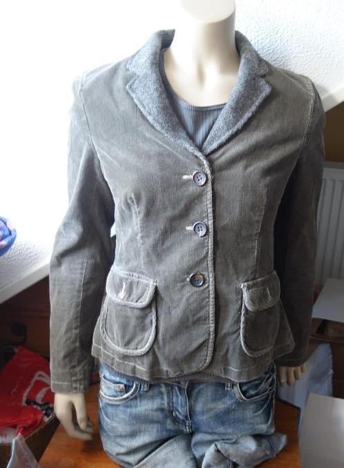 Bruin Marc O'Polo kort jasje van ribstof in de maat 40, Kleding | Dames, Jasjes, Kostuums en Pakken, Gedragen, Jasje, Maat 38/40 (M)