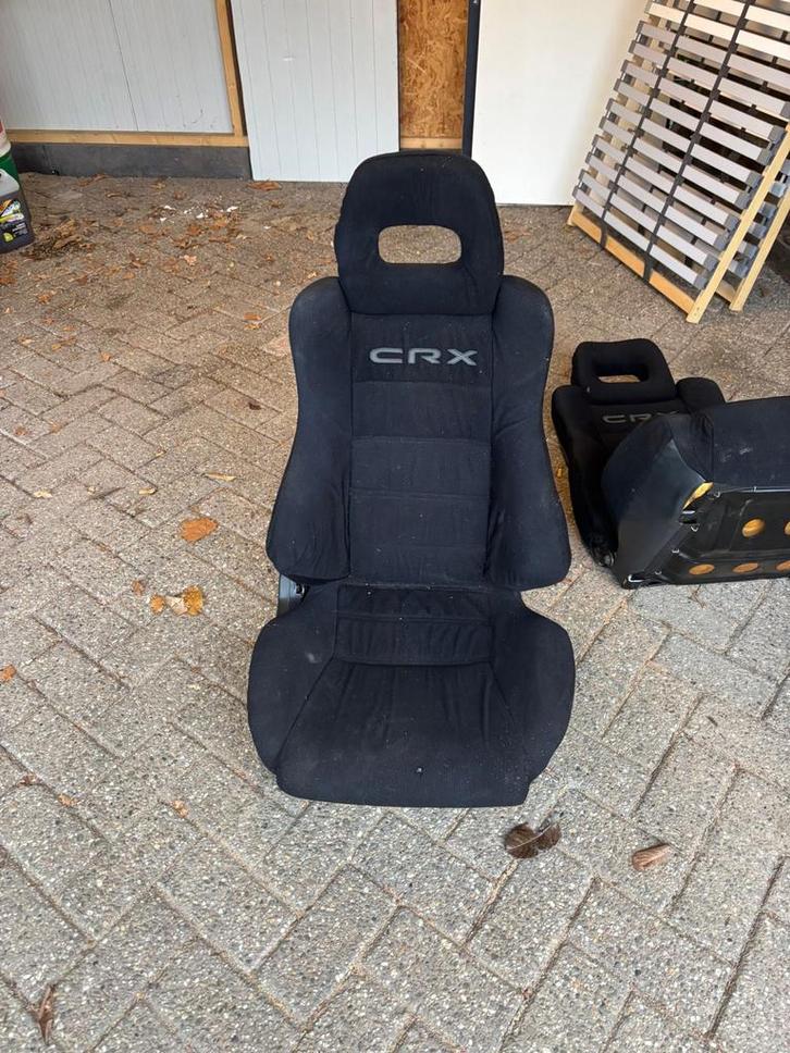 Honda CRX Stoelen Set, Auto-onderdelen, Interieur en Bekleding, Honda, Gebruikt, Ophalen of Verzenden
