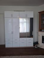 Grote Kledingkast met spiegels - 236x180x54 cm, Huis en Inrichting, Kasten | Kledingkasten, Ophalen, Gebruikt, 200 cm of meer