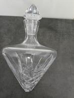 Te koop Boheems glas/kristallen puntkaraf.., Antiek en Kunst, Antiek | Glas en Kristal, Ophalen of Verzenden