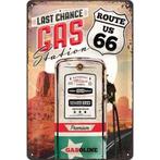 Amerikaanse benzinepomp route 66 reclame reclamebord, Verzamelen, Merken en Reclamevoorwerpen, Nieuw, Reclamebord, Ophalen of Verzenden