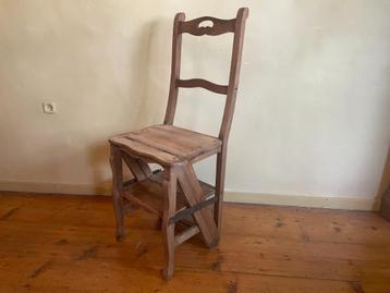 Trapstoel Klaptrap Trapstoel Bibliotheektrapje Frans beschikbaar voor biedingen