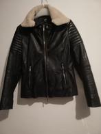 Arma leren jas mt 40, Kleding | Dames, Jassen | Winter, Maat 38/40 (M), Zwart, Arma, Ophalen of Verzenden