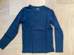 Donkerblauw Zeeman T-shirt 122/128, Ophalen of Verzenden, Zo goed als nieuw, Jongen of Meisje, Shirt of Longsleeve