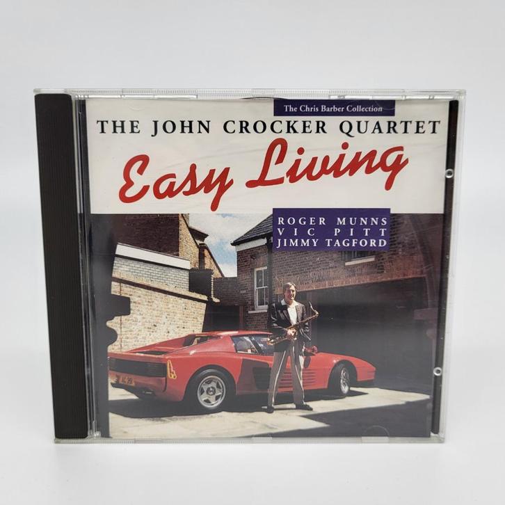 The John Crocker Quartet - Easy Living - CD, Cd's en Dvd's, Cd's | Jazz en Blues, Zo goed als nieuw, Jazz, 1980 tot heden, Ophalen of Verzenden
