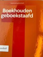 9789001051501 boekhouden geboekstaafd 1, Ophalen of Verzenden, Beta, Zo goed als nieuw, HBO