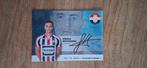 Spelerskaart met handtekening; Freek Heerkens #2 Willem II, Ophalen of Verzenden, Nieuw, Willem II, Spelerskaart