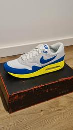 Nike Air Max 1 '86 OG Big Bubble Air Max Day 2024 Sail-Royal, Kleding | Heren, Schoenen, Overige kleuren, Nike, Nieuw, Ophalen of Verzenden