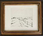 P.H. Ohmert - Ets van de duinen, Antiek en Kunst, Kunst | Etsen en Gravures, Ophalen of Verzenden