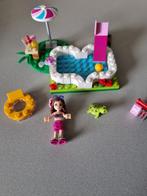 lego friends 41090 Olivia's zwembad., Ophalen of Verzenden, Zo goed als nieuw, Complete set, Lego