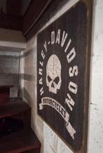 Groot  stoer Harley Davidson bord, Ophalen, Zo goed als nieuw