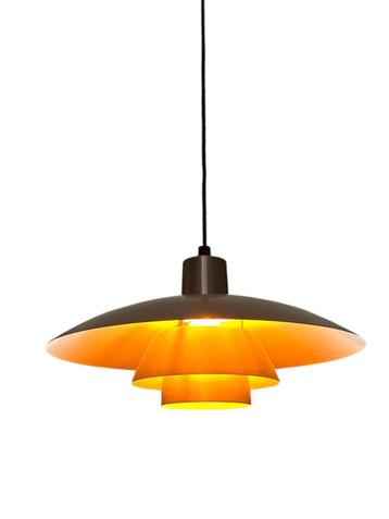 Originele Louis Poulsen PH 4/3 hanglamp geborsteld staal beschikbaar voor biedingen