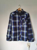 Chasin' blauwe geruite overhemd maat S, Kleding | Heren, Overhemden, Nieuw, Blauw, Halswijdte 38 (S) of kleiner, Chasin