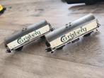 modeltrein H0 spoor, marklin 2 koelwagons bier Calrsberg, Hobby en Vrije tijd, Modeltreinen | H0, Overige merken, Gebruikt, Gelijkstroom