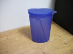 Tupperware Schenkkan  ( blauw 1 liter ), Ophalen of Verzenden, Gebruikt, Blauw