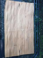 Fneer: Zebrano fineer, Doe-het-zelf en Verbouw, Hout en Planken, Ophalen, Minder dan 25 mm, Nieuw, Minder dan 200 cm