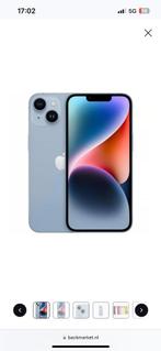 I phone 14, Telecommunicatie, Mobiele telefoons | Apple iPhone, Ophalen, Blauw, Zonder simlock, Zonder abonnement