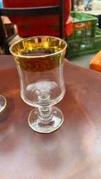 Vintage mooie glazen, Ophalen of Verzenden