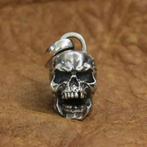 Skull hanger Hellride - 925 Zilver, Overige voorstellingen, Beyondthepaintingstudio@gmail.com, Nieuw, Zilver