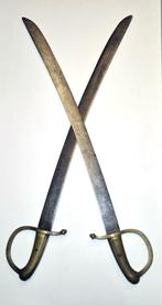 KNIL Twee maal infanterie sabel no. 2, Verzamelen, Verzenden, Landmacht, Nederland, Zwaard of Sabel