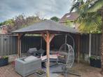 Te koop houten prieel 360x360 cm, Tuin en Terras, Overkappingen, Ophalen, Gebruikt