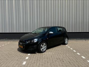 Chevrolet Aveo 1.4 16V 5D 2013 Zwart | AUTOMAAT | LAGE KM’S beschikbaar voor biedingen