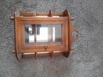 Leuk hangend eiken vitrine kastje, Ophalen, Gebruikt, 50 tot 100 cm, Minder dan 100 cm