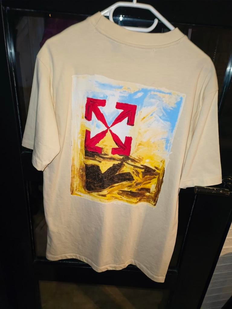 Off white M, Kleding | Heren, T-shirts, Ophalen of Verzenden, Zwart