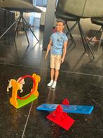 Ken pop met hond en accessoires, Ophalen of Verzenden, Zo goed als nieuw, Jongen of Meisje