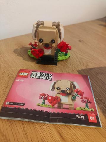 Lego BrickHeadz 40349 Valentijnspuppy beschikbaar voor biedingen