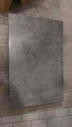 Donkergrijze tafel, Ophalen, 50 tot 100 cm, 100 tot 150 cm, Zo goed als nieuw