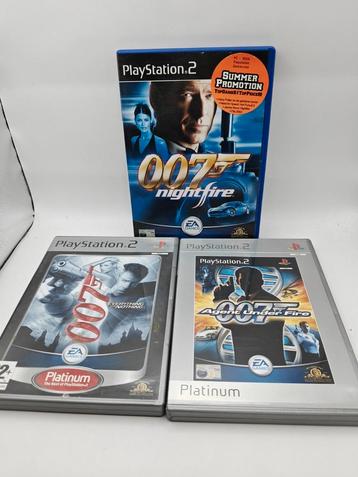 3x James Bond 007 PS2 Games - beschikbaar voor biedingen
