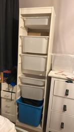Ikea trofast met bakken, Huis en Inrichting, Ophalen, Overige materialen, Minder dan 50 cm, Gebruikt