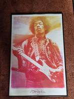 Poster Jimi Hendrix  60x90cm inclusief lijst, Ophalen, A1 t/m A3