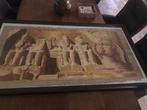 mooi schilderij Abu Simbel perkament, Ophalen, 50 tot 75 cm, 125 cm of meer, Zo goed als nieuw