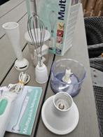 Mooi compleet Braun Multiquick staafmixerset in werkende sta, Huis en Inrichting, Ophalen of Verzenden, Zo goed als nieuw