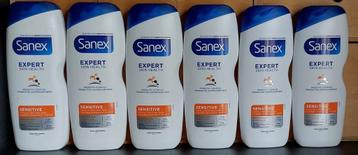 Sanex Expert Skin Health Sensitive douche en bad | 6x600ml beschikbaar voor biedingen