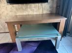 Eet tafel en woontafel, Ophalen of Verzenden, Zo goed als nieuw, 25 tot 50 cm, Rechthoekig