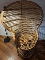 Peacock/Pauw Rotan stoel, Huis en Inrichting, Stoelen, Ophalen, Bruin, Boho, Riet of Rotan