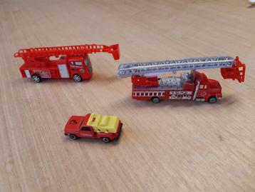 Brandweerauto's 3x  Uitschuifladders Heel mooie staat  beschikbaar voor biedingen