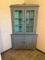Mooie hoekkast met glazen deuren, Huis en Inrichting, Kasten | Buffetkasten, Ophalen, Minder dan 50 cm, Gebruikt, 100 tot 150 cm