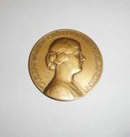 Penning Juliana 1937 legpenning Historiepenning, Postzegels en Munten, Penningen en Medailles, Verzenden, Brons, Nederland