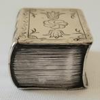 Antiek Loderein Doosje in Boekvorm 1780 Schoonhoven, Ophalen of Verzenden