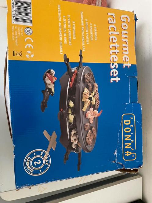grillplaat, Witgoed en Apparatuur, Gourmetstellen, Nieuw, 8 personen of meer, Ophalen of Verzenden