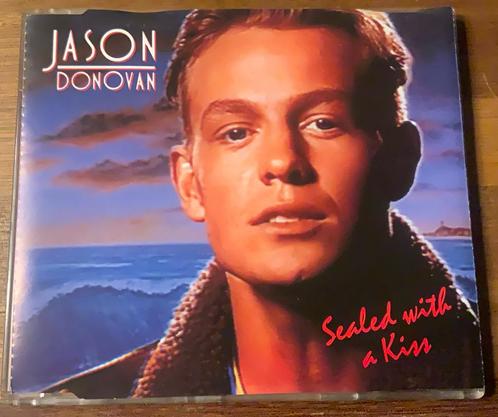 CD SINGLE JASON DONOVAN SEALED WITH A KISS 1989 PWL RECORDS, Cd's en Dvd's, Cd Singles, Gebruikt, 1 single, Maxi-single, Verzenden