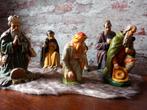 Antieke gipsen kerstbeelden  voor kerststal, Diversen, Kerst, Ophalen of Verzenden