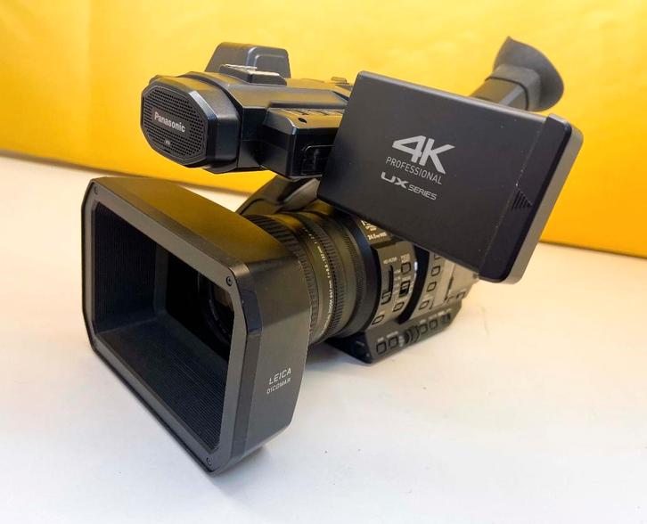 PANASONIC AU-UX90 Semi-pro 4K/FHD camcorder+240GB geheugen, Audio, Tv en Foto, Videocamera's Digitaal, Zo goed als nieuw, Camera
